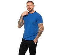 989Zé ENZO Mens Regular Fit T Shirt Plain Cotton Tee Crew Neck Top Short Sleeve Casual Tshirt