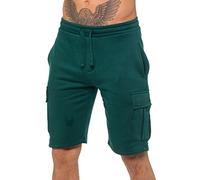 989Zé ENZO Mens Shorts Cargo Combat Casual Fleece Gym Training Jogger Half Pants with Pockets