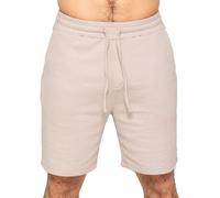 989Zé ENZO Mens Textured Waffle Design Shorts Casual Cotton Summer Stretch Regular Fit Shorts MS13_Short Beige L