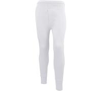 989Zé ENZO Mens Thermal Bottoms Long Johns Bottom Trouser Underwear Ski Winter Warmer Stretch Pants (White, 5XL)