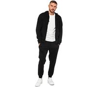 989Zé ENZO Mens Tracksuit Set Long Sleeve Essential Casual Zip Up Hoodie and Cuffed Sweatpants Joggers