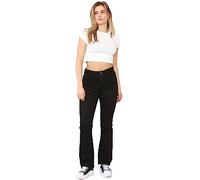 989Zé ENZO Womens Bootcut Jeans Trousers Ladies Casual Comfort Stretch Denim Pants All Waist Sizes UK EZL430 Jeans Black 8