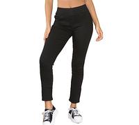 989Zé ENZO Womens Elasticated Waist Jeans Pants Slim Straight Leg Pull On Stretch Denim Trousers Casual Cotton Comfy Jeggings EZL432 Jeans Black 22
