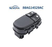(98AG14529AC) 98AG14529AC Green Backlight Car Power Window Control Lifter Master Switch
