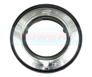 98mm ROUND CHROME OUTER LIGHT RING/TRIM FOR 55mm COMBINABLE INNER REAR LIGHT