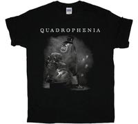 98SUNYE The Who Quadrophenia Black T Shirt The High Numbers The Kinks Cream (XX-Large)