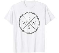 98SUNYE Why We Merchandise Dont Circle Everybody WDW5 White T-Shirt Jack Avery White (XX-Large)