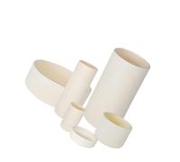 99.5% Alumina Crucible, Cylindrical Corundum Crucible, 20mm x 4mm, High-Temperature Ceramic Crucible 1pcs