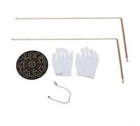 99 9 Copper Detector Rod with Flexible Center for Metal Detector and Water Source Finding Tools Made of Brass (D)