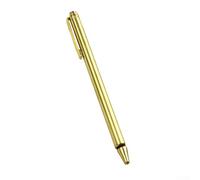 99.9% Copper Dowsing Rod for Water and Metal Detection, 55cm Adjustable Brass Probe with Stainless Steel Core, for Finding Water Sources, Minerals, Treasure,(Gold)