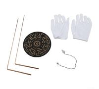 99 9 Copper Dowsing Rod Set with Pendulum and 2 Telescopic Rods for Lost Item Finding, Mineral Hunting, and Energy Therapy (6pcs)