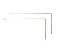 99.9% Copper Dowsing Rods Metal Detecting Equipment for Water Divining, Treasure Hunting Accessories, Mineral Prospecting Gear and Paranormal Investigation Tool(C)