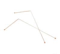 99.9% Copper Probe Rod 2-Pack Water Detection Dowsing