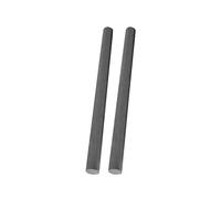 99.9% Graphite Rods - 2pcs - Ideal for Metallurgy, Electronics, and Chemical Industries(D 30mm)