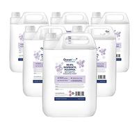 99.9% IPA Disinfectant Rubbing Isopropyl Alcohol - 5L Litre - Kills 99% Bacteria, Germs - Sanitiser Sanitizer (Pack of 6)