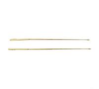 99.9% Pure Copper Dowsing Rod Set for Treasure Hunting, Mineral Detection & Water Finding - L-Shaped Telescopic Prospecting Rods with Pendulum Pen(4PCS)