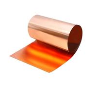 99.9% Pure Copper Sheet Metal Roll, Copper Foil Strip 1000mm x 200mm x 0.4mm for Roofing Repairs, DIY Crafts, Jewellery Making, Welding