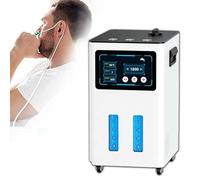 99.99% High Purity Hydrogen Inhalation Machine, Hydrogen Water Generator with 7-Stage Gas-Water Separation, Multi-Port H2 Inhaler, 1500/1800/ 3000ml /Min, Auto Water Add & Drain(White,1500ml/min)