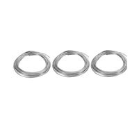 99.99% High Purity Zinc Wire 2M Soft Bendable Craft Wire for School Craft Lab & Student DIY Art.-4mm 3roll