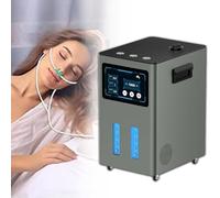 99.99% Pure Hydrogen Generator, Three-Port Inhaler, This Silent Fan is Equipped with Four Omnidirectional Casters, Making It Easy to Move and Compact for Easy Portability
