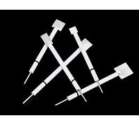 99.99% Pure Platinum Electrode for Electrochemistry Analysis | PTFE Coated Anode | Multiple sizes,1PC(10x10x0.2mm)