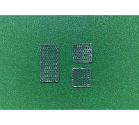 99.99% Pure Platinum Mesh Electrode - 0.12mm Wire Diameter, 52 Mesh, Framed Platinum Mesh 1pcs(10x10mm)