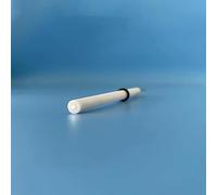 99.99% Pure Silver Disk Electrode with PTFE Insulated Rod - 80mm Length for Laboratory Use(D4mm)