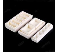 99% Alumina Crucible Set - High Temperature Resistant Corundum Crucibles for Laboratory Use, 1 Combo(Combo 3)