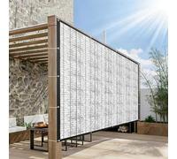 99% Aluminet Reflective Shade Cloth 4x7m Silver Garden Shade Cloth Cover with Grommets, 90% Solar Blocking Fabric Garden Privacy & Protective Screens for Greenhouse Patio Plant Flower Chicken