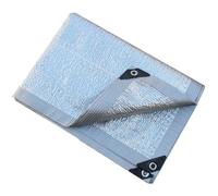 99% Aluminet Shade Cloth Silver Sun Shade Cover Reflective Aluminium Shade Netting Heavy Duty Mesh Tarp With Grommets For Cars Dogs Outdoor RV Patio Net((2x4) m)