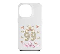 99 And Fabulous, 99 Years Old Women, 99th Birthday Case for iPhone 13 Pro