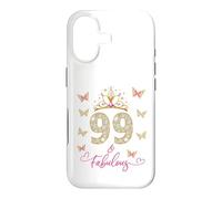 99 And Fabulous, 99 Years Old Women, 99th Birthday Case for iPhone 17