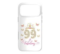 99 And Fabulous, 99 Years Old Women, 99th Birthday Case for iPhone 17 Pro Max
