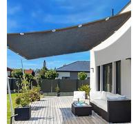 99% Black Shade Cloth Outdoor Mesh Tarp for Garden Plants Patio & Greenhouse Sun Protection Easy to Install UV Resistant (6x10m 20'x33')
