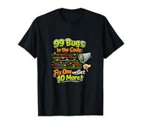 99 Bugs in The Code Debugging Humor Programmer Novelty T-Shirt