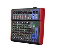 99 DJ Mixing Audio Console Karaoke Recording 4/6/8 Channel Audio Interface For Controller Studio With Digital Effects Widely Applicable(8 Channels)