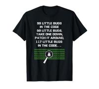 99 Little Bugs In The Code Computer Geek Funny Programmer T-Shirt