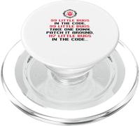 99 Little Bugs In The Code PopSockets PopGrip for MagSafe