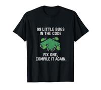 99 Little Bugs Programming Humor Coding STEM Developer T-Shirt