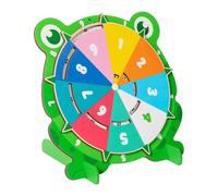 99 Multiplication Table Wooden Turntable Educational Toy, Early Learning Math Game for Preschool Boys and Girls, Perfect for Number Recognition and Math Skills Development