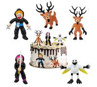 99 Nights in the Forest, 5pcs Action Figure Set 99 Nights in the Forest, Deer 99 Not-ti in the Fores-ta, 99 No-tti in the Fores-ta Figure, Figures 99 No-tti in the Woods, for Fan Kids Collectors