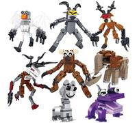 99 Nights in The Forest Building Set, 480 Pcs Creative Educational Building Blocks for Kids & Adults, Forest Adventure Construction Toy with Deer Monster Figure,Creative Building Games Gift For Christ