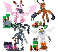 99 Nights In The Forest Building Toys,407pcs Brick Set for Kids & Adults,Deer Monster & Forest Creatures Block Figures,Creative Building Games, Toy Idea