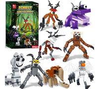 99 Nights In The Forest Building Toys,480pcs Brick Set For Kids & Adults,Deer Monster Forest Creatures Block Figures,Creative Building Games Gift For Christmas Toy Idea. (A)