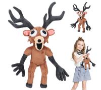 99 Nights In The Forest Plush Toy, 38 cm, 99 Nights In The Forest Deer P Plush Toy, Deer Villain Toy Figures, Plush Toy, 99 Nights in the Forest Plush Toy, Gift for Christmas & Birthdays