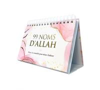 99 noms d´Allah - Mieux le connaitre pour mieux l´adorer- CALENDRIER CHEVALET - ROSE