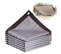 99% Shade Net for Cars Reflective Aluminet Sunshade Dog Protection Greenhouse Heat Protection Patio Shade Cloth - Various 5m x 12m (16.4ft x 39.3ft)