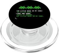99 Small Bugs in Code Software Engineer Programmer PopSockets PopGrip for MagSafe