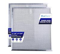 99010316 Range Hood Grease Filter 11 1/4" x 11 3/4" x 3/8" Replacement Part by BlueStars - Exact Fit for Broan Kenmore Sears QT20000 Series - Replaces S99010316 WA65AF 990721400A - PACK OF 2