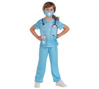 amscan 9910155 - Kids Sustainable Doctor World Book Day Fancy Dress Costume Age: 3-4 Yrs